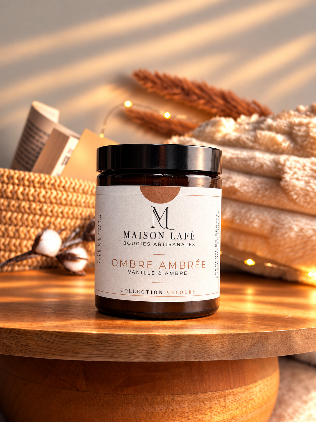 BOUGIE OMBRE AMBRÉE