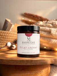 BOUGIE ÉCLAT GRENAT